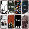 Чехол для телефона K-KEANE Music для Samsung Galaxy A13,A21s,A22,A31,A32,A52,A53,A71,A80, Мягкий черный корпус