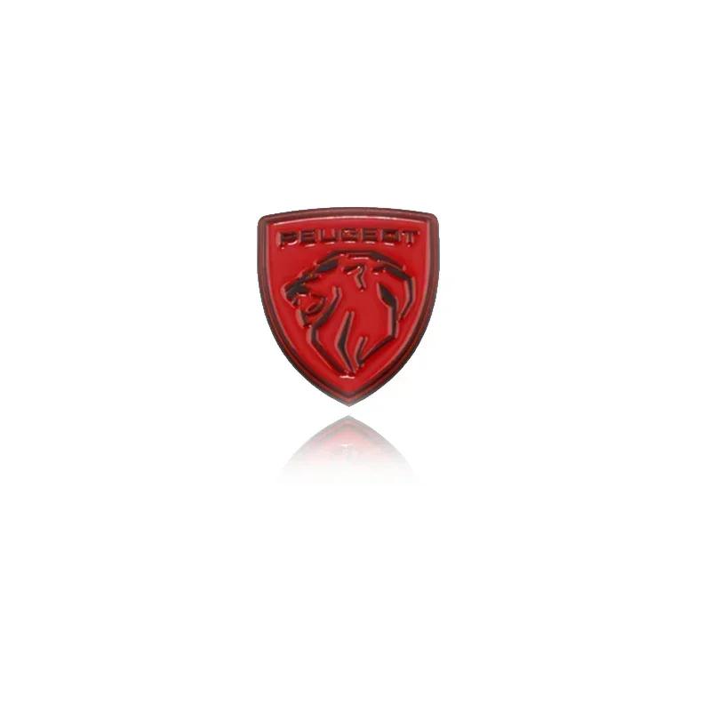 Metal Car Letter Badge Fender Body Window Side Wing Emblem Sticker For Peugeot 407 508 2008 5008 307 308 3008 206 207 208 107