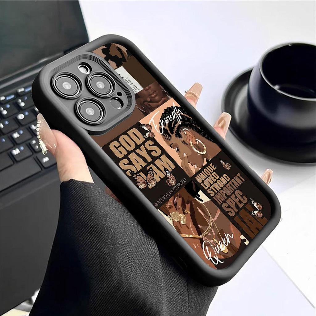 Чехол для телефона Rock Girl Grit Sky Eye Black Groove для iPhone 13-17