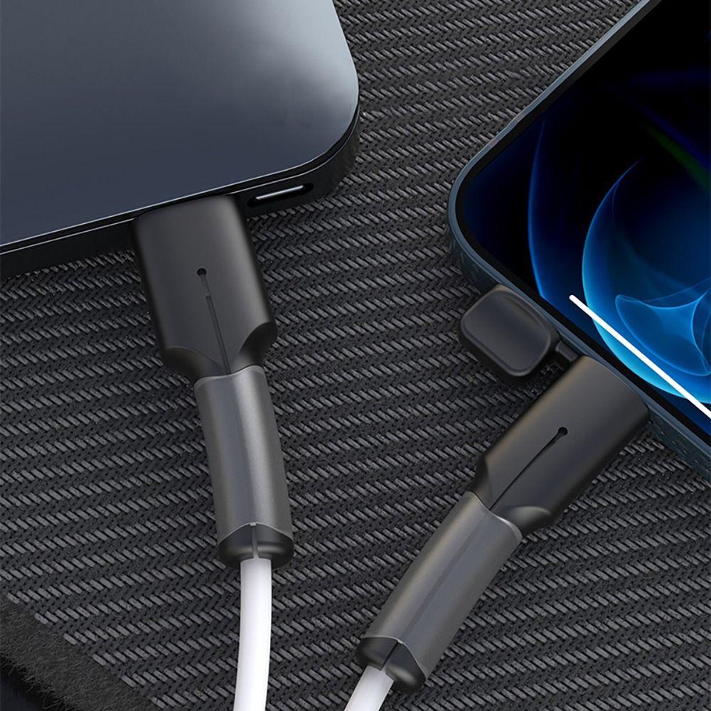 Силиконовый защитный колпачок для зарядного кабеля Силиконовый чехол для зарядного устройства типа C Универсальная защита для кабеля