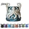Unique Plant Gift for Gardeners 3D Printed Octopus Planter, Planter with Tray, Holder, Nautical Coastal Modern Home Decor Indoor Outdoor Holder