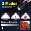 Мощный налобный фонарь 18650 с USB-зарядкой, водонепроницаемый, с датчиком, регулируемая яркость, для каски, для добычи