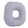 Ear Side Sleeping Pillow Cotton Linen Pillowcas Reduce Ear Friction Soft Large Opening Donut Ear Pillow for Earphones