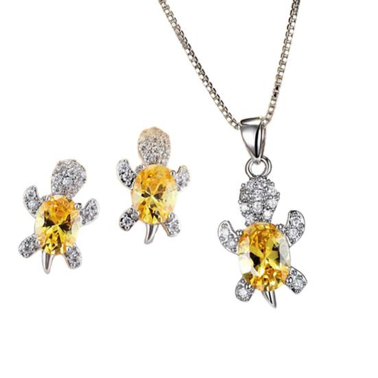 Стильный женский комплект ожерелья, универсальный женский наряд