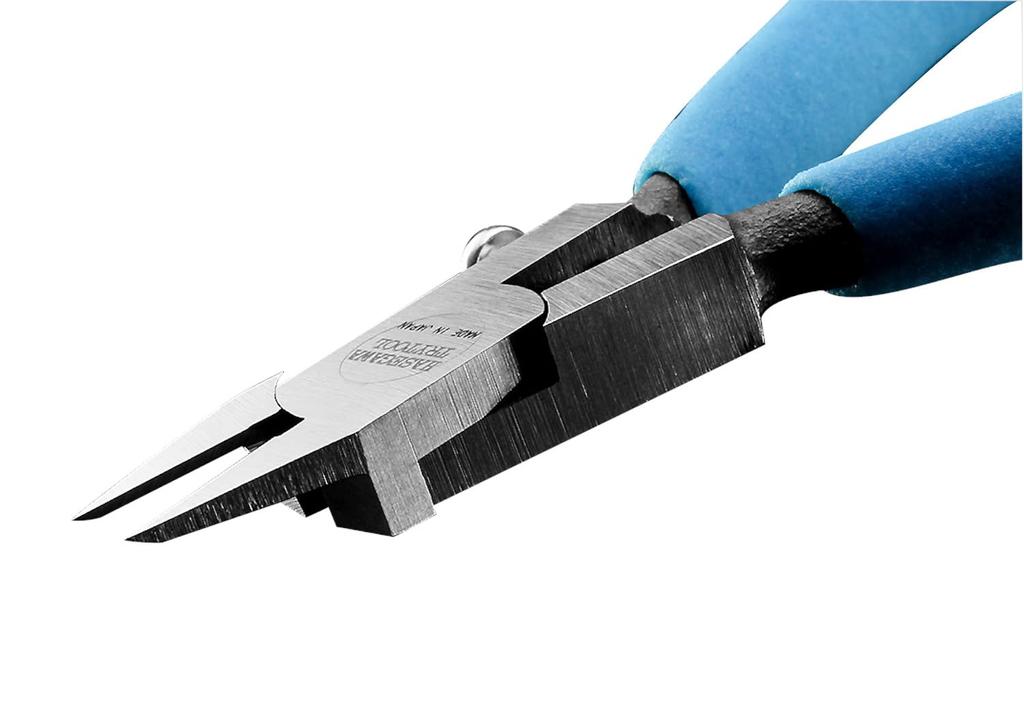 Hasegawa Try Tools for Plastic Precision Flat Blade Plastic Conered Tools for Plastic Models TT116 Models, Nippers, Type,