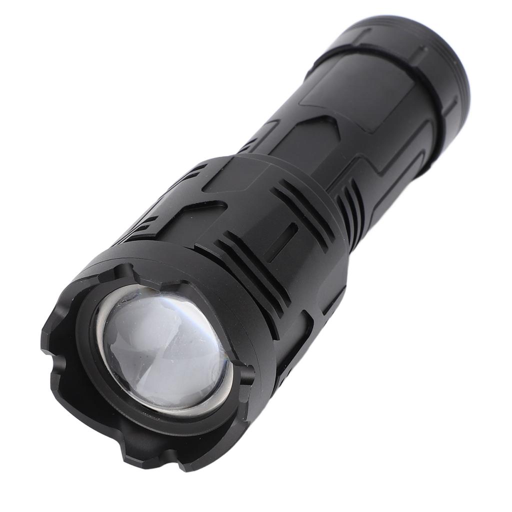 Сверхъяркий фонарик с ЖК-цифровым дисплеем, перезаряжаемый через USB, водонепроницаемый IPX4, светодиодный фонарь высокой мощности F