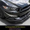 Ford Mustang 2015-2017 APR Carbon Fiber Canards & Bumper Blade Spoiler