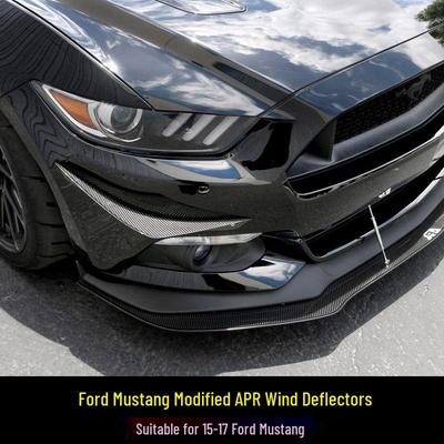 Ford Mustang 2015-2017 APR Канарды из углеволокна и спойлер-лезвие бампера