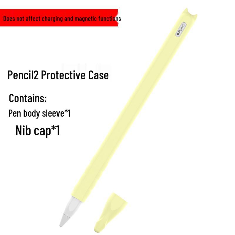 Cartoon Silicone Protective Case for Apple Pencil 2nd Gen – Anti-Fall & Anti-Scratch