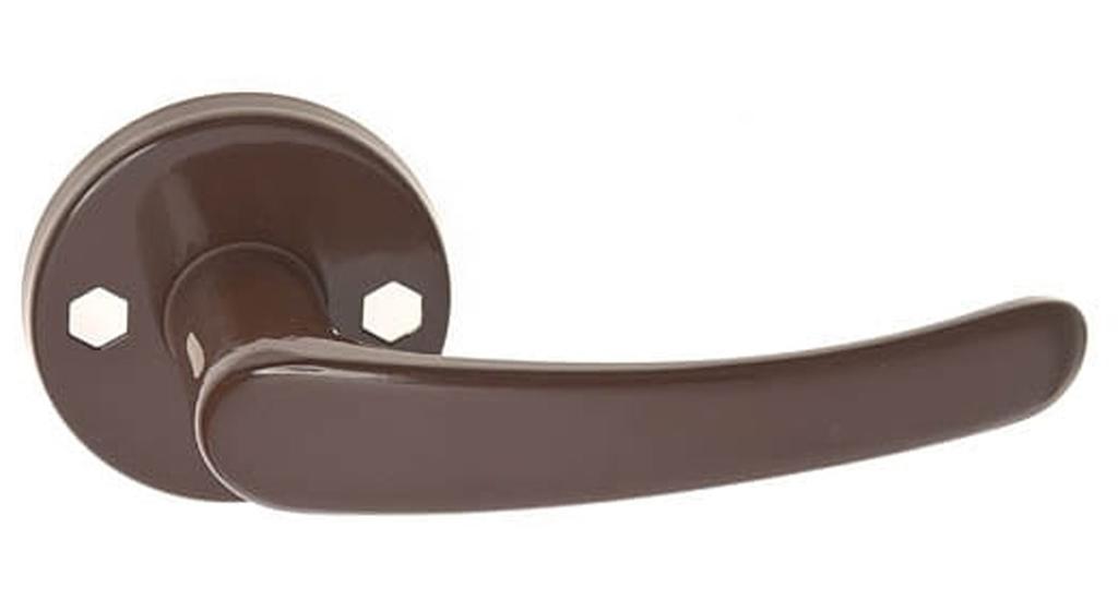 Gamar Biszkopt door handle brown