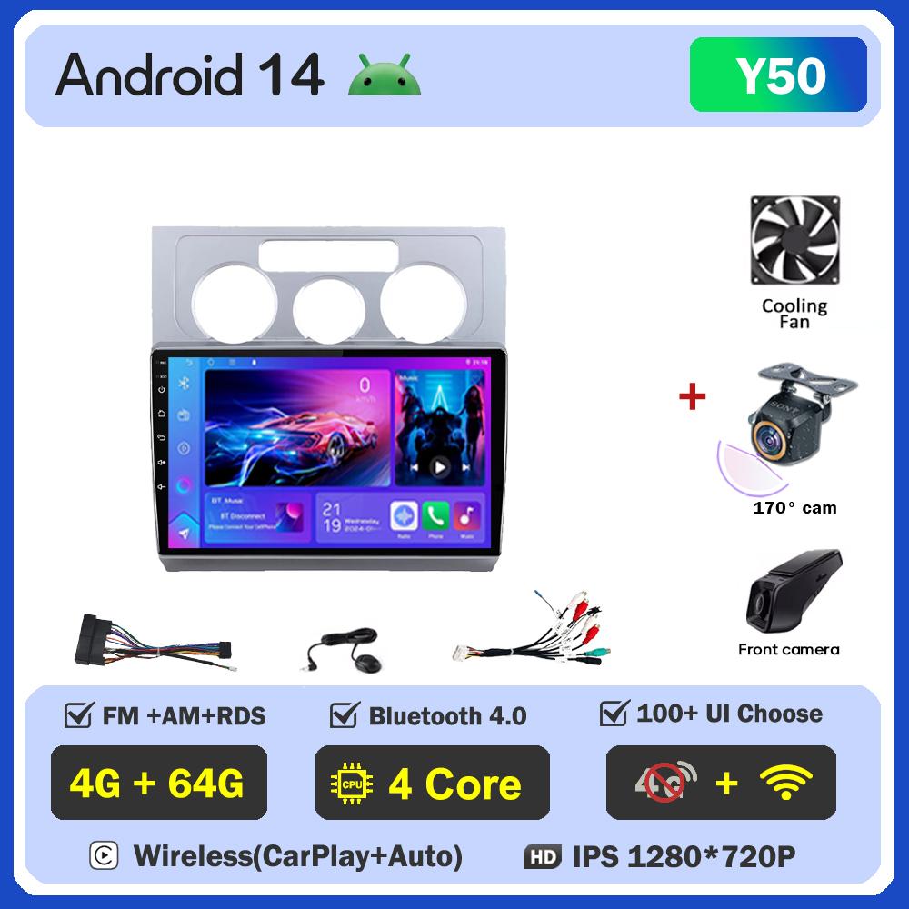 Для Volkswagen Touran 1 2003-2010 Автомобильный Android Радио Стерео Головное Устройство GPS Навигация Сенсорный Экран Mirror Link Интеллектуальная Система