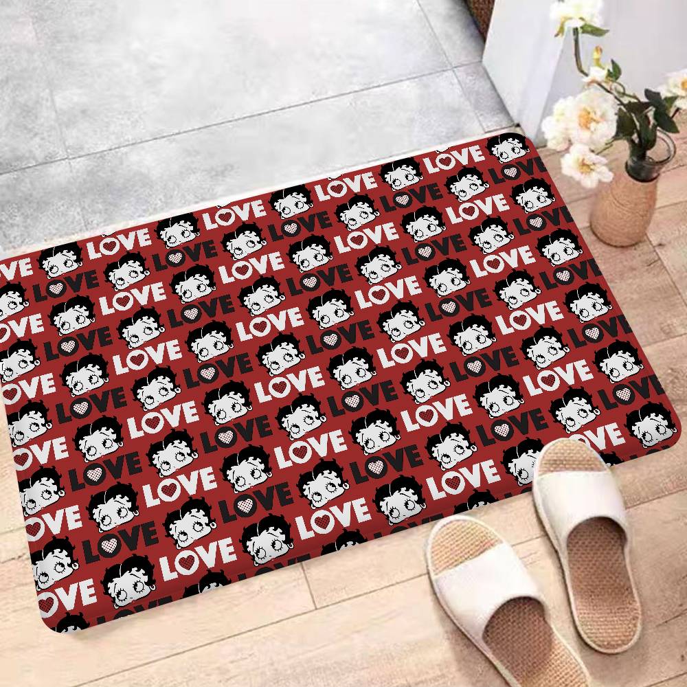 Sexy Girl B-Bettys Floor Mat Rectangle Anti-slip Home Soft Badmat Front Door Indoor Outdoor Mat Hotel Decor Mat