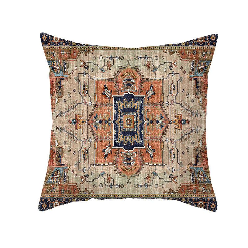 Bohemian Style Retro Throw Pillow Case Printed Home Sofa Decorative Pillow Cushion