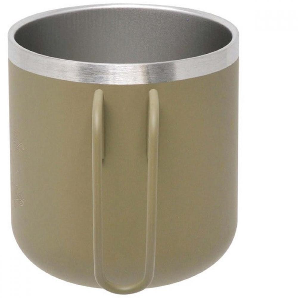 Капитан Стаг Ue 3628 [Монте Двойная кружка из нержавеющей стали 300 Хаки]