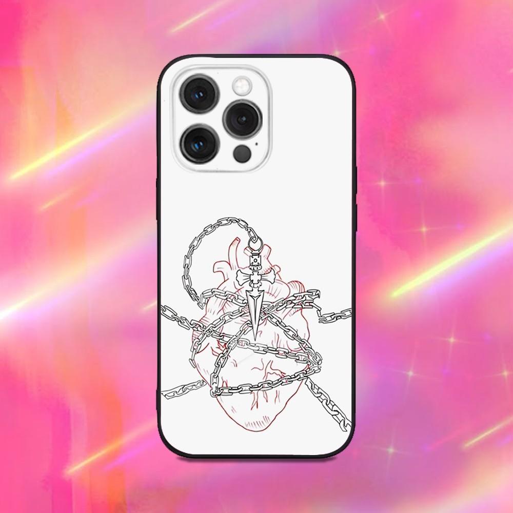 Kurapika H-Hunterpedia Phone Case For iPhone 16,15,14,13,12,11,Pro,Max,Plus,X,XS,XR,SE,8,7,Mini,Soft Silicone Black Case