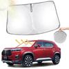 Oricarmes Honda 2-го поколения DG5 WRV Передний солнцезащитный козырек с аксессуарами для хранения [Последняя/Улучшенная версия 2026 года] Сумка WR-V, Солнцезащитный козырек WR-V, WR-V