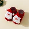 Высокое качествоРождественские Нескользящие Носки 3D Дед Мороз/Елка/Олень/Снеговик/Сапоги Теплые Напольные Носки для Ползания