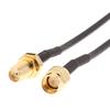 Antenna Connector RPSMA Extension Cable for WLAN WiFi Wireless Router 1 Meter