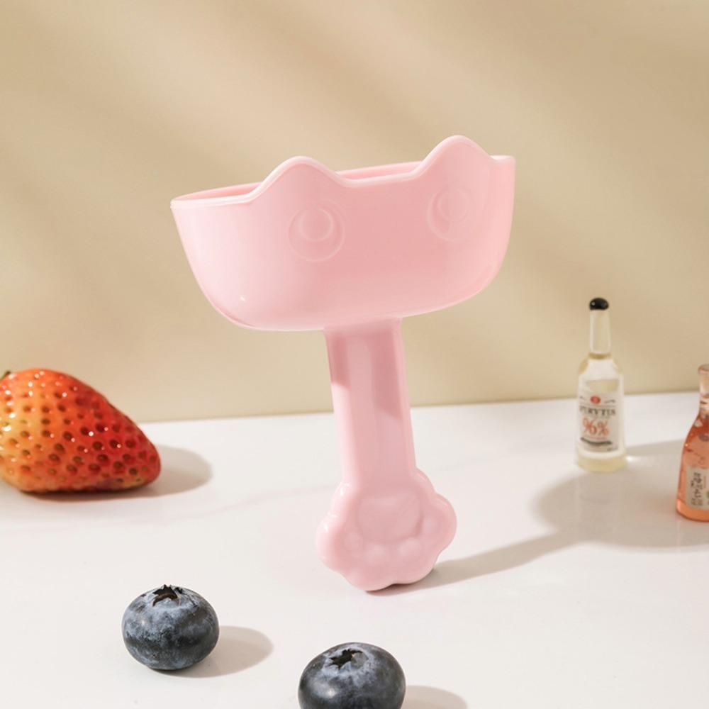 Drip Free Drip-Proof Popsicle Holder Anti-drip Tray Lightweight Ice Cream Bracket Cartoon Free Frozen Treats Rack Summer