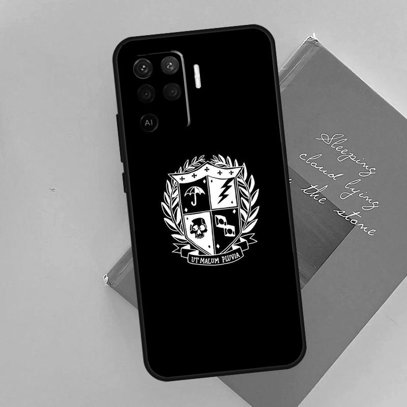 Umbrella Academy Logo Cover For Oppo A78 A98 A74 A54 A94 A15 A16 A17 A52 A72 A76 A96 A53 A57S A58 A5 A9 Phone Case