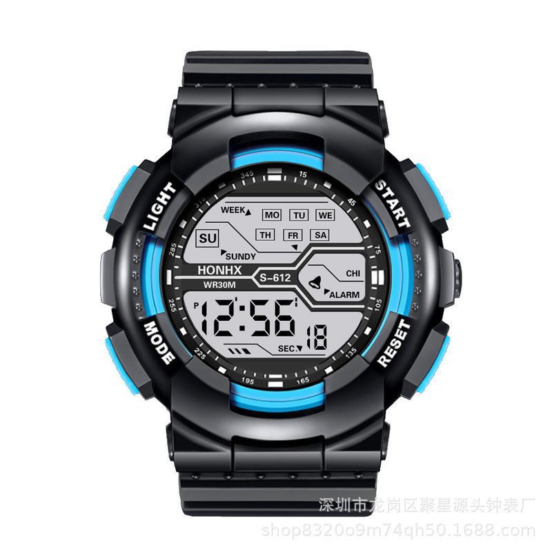 Good Luxury Top Brand Digital Date Outdoor Watch for Men Men's Multi-function Fashion Watches Luminous Electronic Sport Military Watch LED
