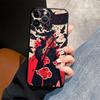 Черный Мягкий Чехол для Телефона для iPhone 7 8 17Air 15 16 14 Plus XR 13 12 11 17 Pro Max XS Max Аниме N-NARUTOS