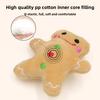 Cat Toys Christmas Elk Gingerbread Man Santa Claus Plush Cat Dogs Toys Interactive Play Cat Toys Self Hi Christmas Pet Supplies