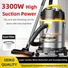 3300W 3 In 1 Vacuum Cleaner Household Large Suction Wet and Dry Vacuum Cleaner Car Seam Cleaner Industrial Vacuum Cleaner