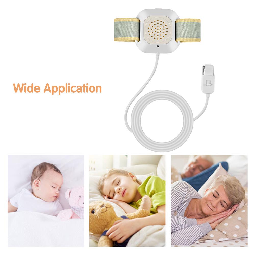 Bedwetting Alarm Enuresis Alarm with Loud Sound Bright Lights and Strong Vibration Child Potty