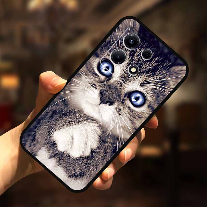 Для Infinix Note 40 Pro 4G 5G Чехол Coque Note 40X Роскошный Мягкий Силикон Модный Чехол для Телефона Для Infinix Note 40 4G Обложка 40 Pro+