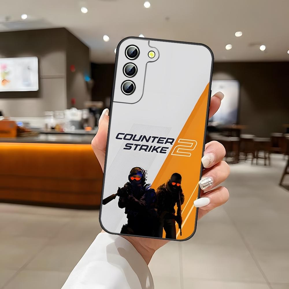 Игровой чехол для телефона CSGO с матовой печатью Printstream для Samsung S24 Ultra S22 S23 S25 S20 Fe S21 Plus A54 A34 A16 A53 Задняя крышка