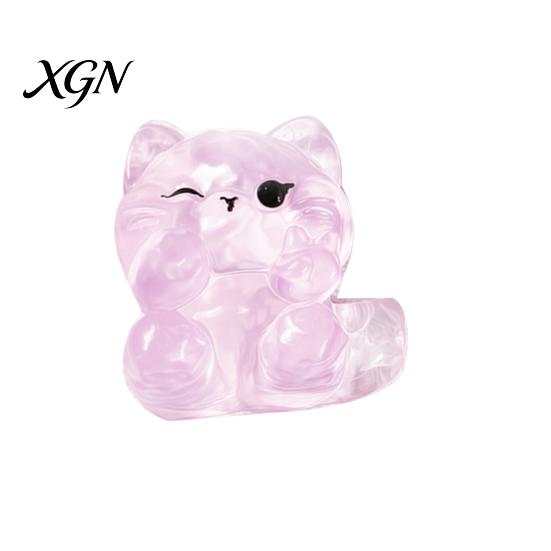 Elastic Fidget Toy Stress Relief with Bubble Injector Decompression Dog Cat Squeeze Kids Soft Ball Relaxation