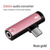 2 IN 1 Audio Adapter For Type C To 3.5MM Jack Jsaux Aux Usb C Headphone Jack Audio Cable for Xiaomi Mi iPad For Ios To 3.5mm Connector Audio Splitter