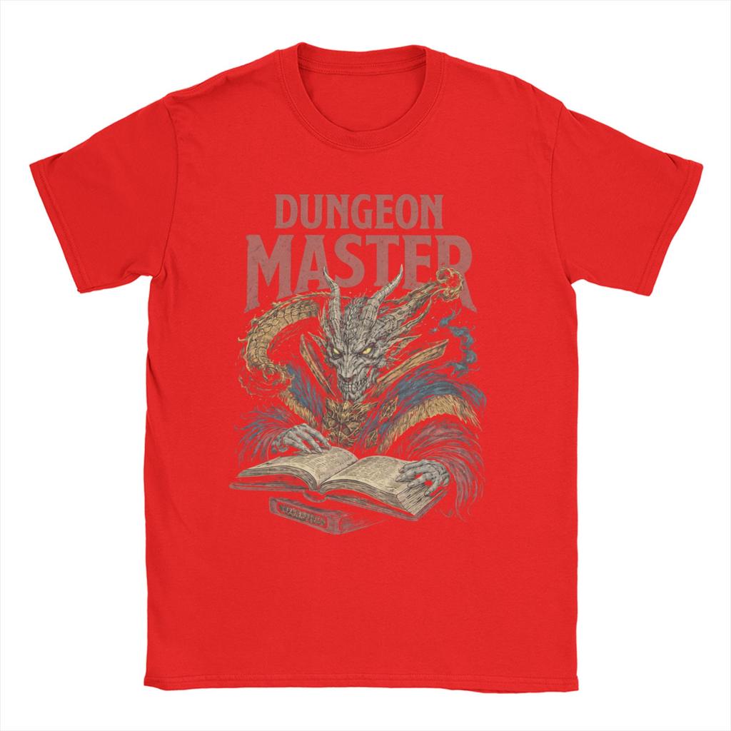Unisex Womens TShirts Dungeon Dragon DnD Master Hipster 100 Cotton Tee Shirt Short Sleeve T Shirts O Neck Clothes Summer