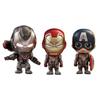 Hot Toy End Game Iron Man Captain War Machine Team Suit Version Cos Baby Figure S COSB549, 1 Korean Toy