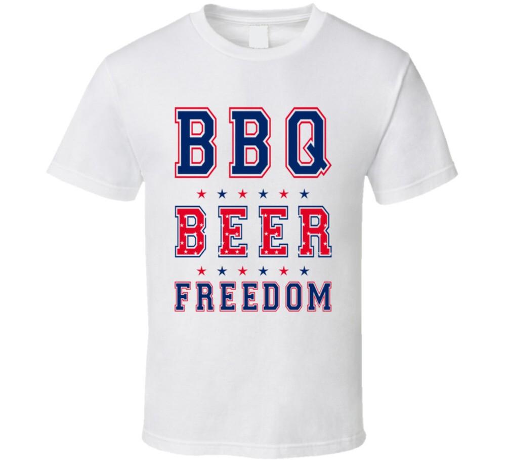 BBQ Beer Freedom T-shirt