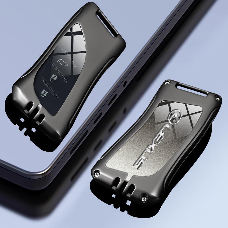 Чехол-оболочка для корпуса брелока автомобильного ключа из цинкового сплава для Lexus NX ES UX US RC LX GX IS RX 200 250h 350h LS 450h 260h 300h UX200 Аксессуары