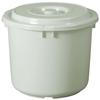 TONBO Shinki Gosei Pickle Container with Lid, 30-inch, Gray, Diameter 42cm X Height 35cm, Made In Japan