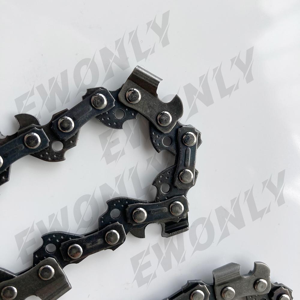 12 Inch Chainsaw Chain, Replacement Chain For Cordless Electric Portable Mini Chainsaw, Guide Saw Chain 3/8" Gauge 45 Links Replacement Chain