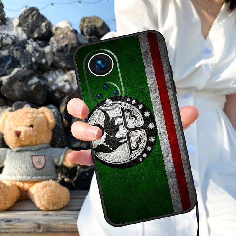 Chechnya Flag Chechen Wolf Case For Honor Magic 6 Pro 90 70 50 Magic 5 Lite X6 X7 X8 X9 X6a X7a X8a X9a X8b X9b Cover