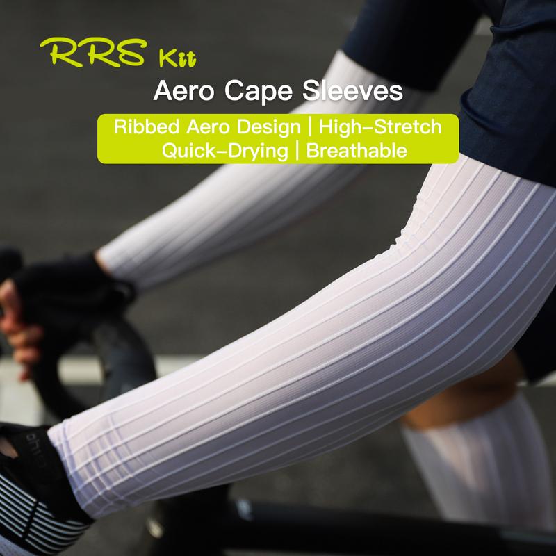 Rrskit Summer Cycling Long Sleeve Quick Dry Breathable Antimicrobial Sleeve Reduces Wind Resistance Professional Competitive