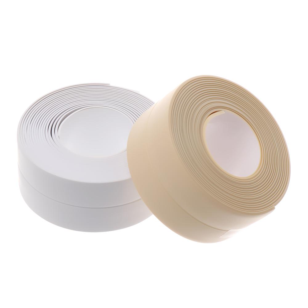 3.2m Waterproof Toilet Bathroom Sink Edge Sealing Strip Seal Tape Wall Corner