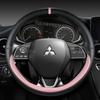 Автомобильный чехол на руль для Mitsubishi Outlander Mirage ASX 2012-Eclipse Cross 2017-L200 2015-2017, автоаксессуары