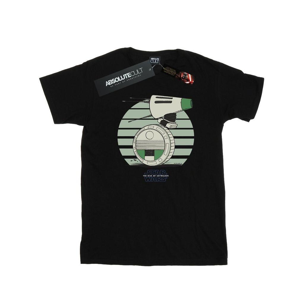 Star Wars Mens The Rise Of Skywalker D-O Rolling Green T-Shirt