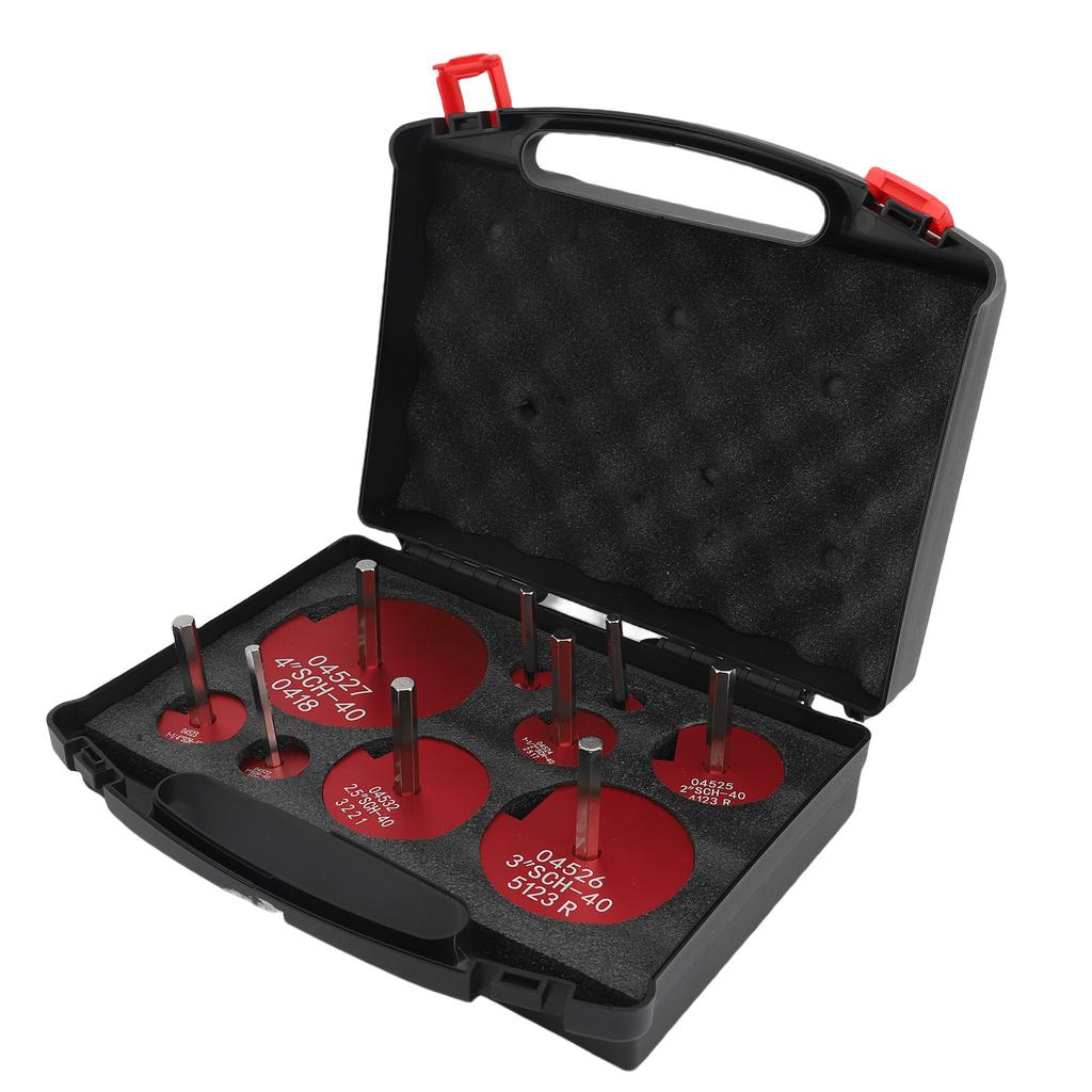 PVC Pipe Reamer Kit 1 2 Heavy Duty Chamfering Deburring Tool for Plumbing Conduit Industrial Pipe Fitting