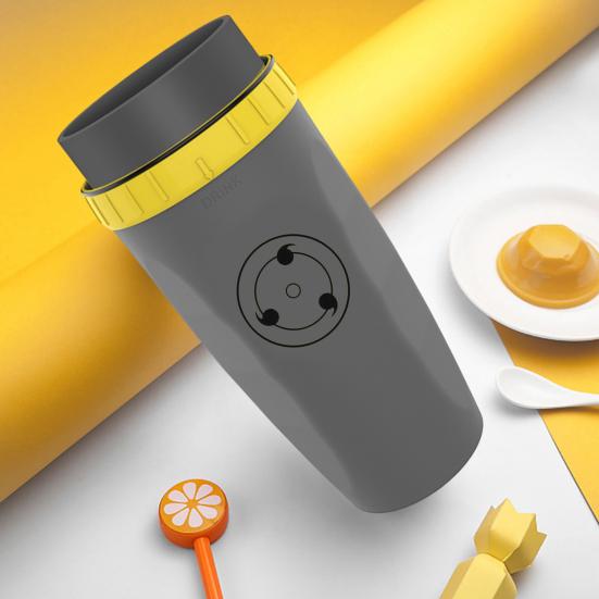 Портативная изолированная дорожная кружка Twizz Cup с соломой, герметичная закручивающаяся конструкция, без крышки, сохраняет тепло, 2 часа в холоде, 6 часов, эргономичная кружка для питья