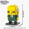 MOOXI Симпсоны Brickheadzed DIY Диорама Сборная Модель Набор Для Взрослых Набор Строительных Блоков Детская Игрушка MOC Кирпичики Монтессори Подарок