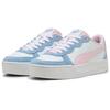 PUMA Skye Height Increasing Low top Skateboard Shoes Women's White Blue 397076-03
