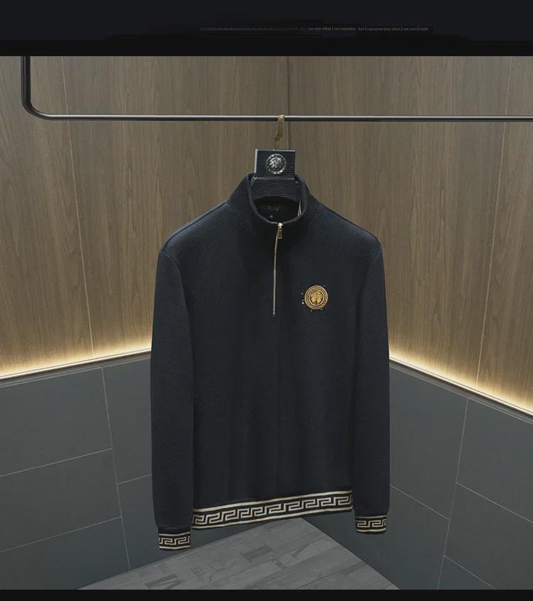 Мужской комплект из модной осенней повседневной толстовки и облегающего спортивного костюма 2023 года