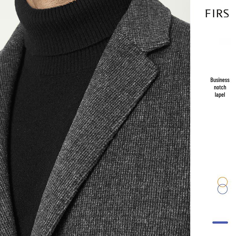 Мужской блейзер в стиле business casual из смесовой шерсти